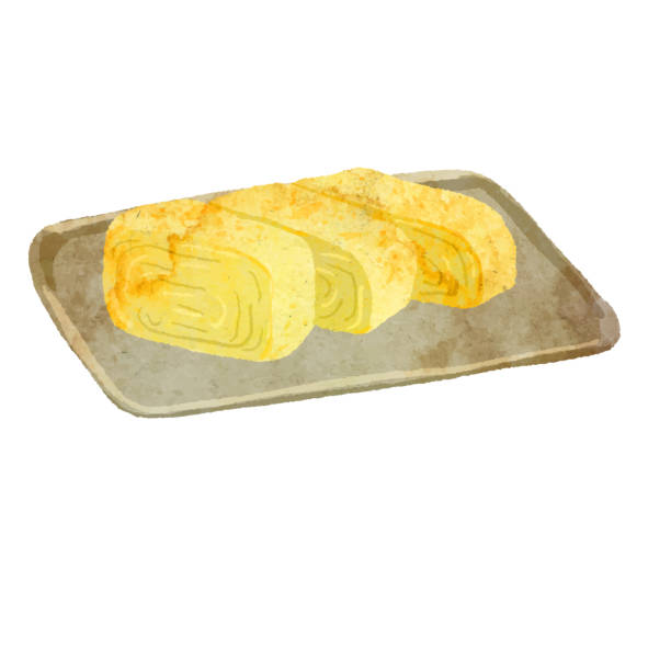 卵焼きの絵を描きましたぜひ買ってみてください！結構可愛い笑笑