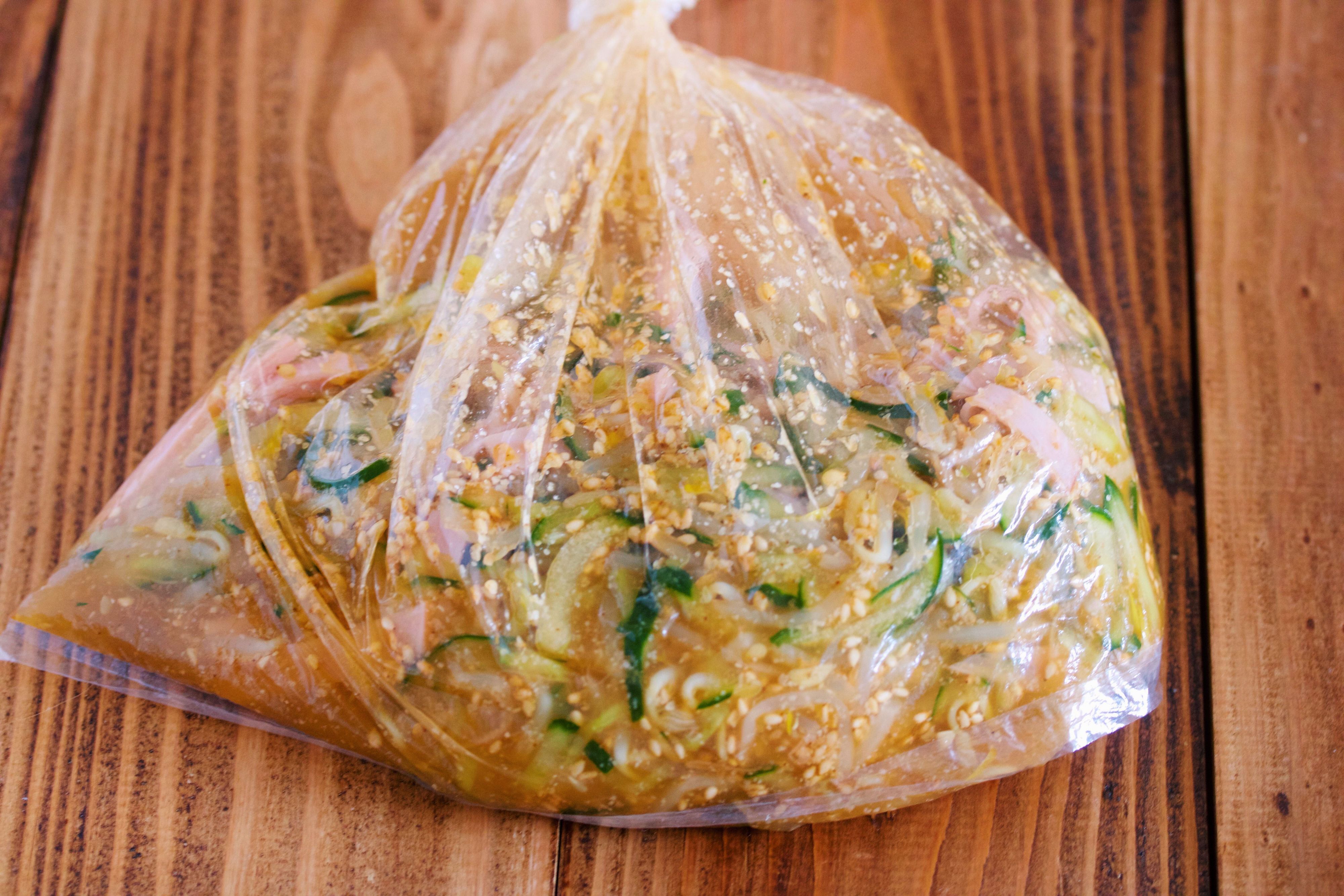 5分で簡単！もやしときゅうりとハムの中華サラダレシピサイトNadia