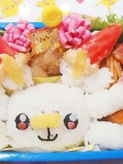 立体ミュウ弁当☆ポケモンキャラ弁