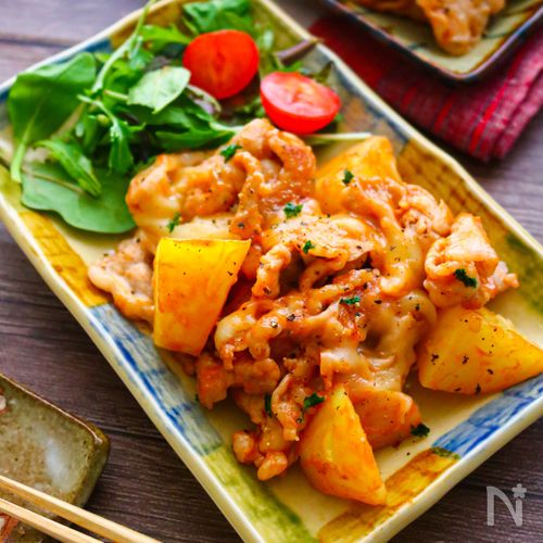 じゃがいもとチーズの肉巻き