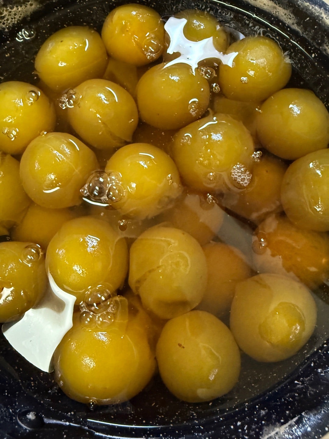 青梅の甘露煮