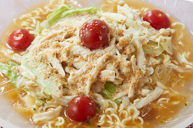 バンバンジー冷麺 by 単！！クックパッド簡単おいしいみんなのレシピが392万品