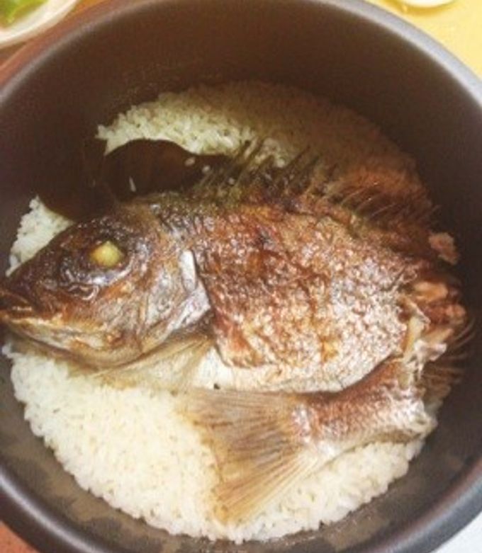 絶品ご飯♡炊飯器でつくる鯛めし