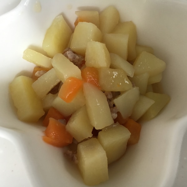 離乳食 完了期 豚ひき肉じゃが