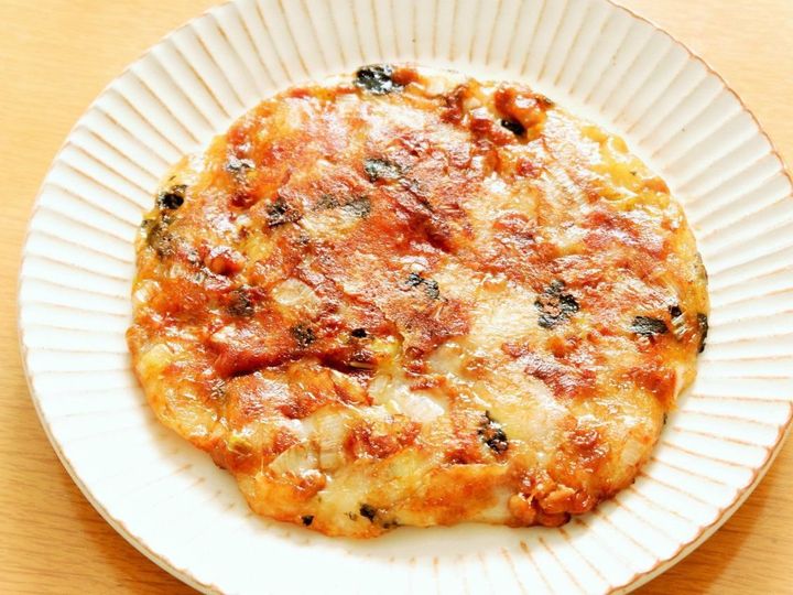 納豆チーズのオートミール