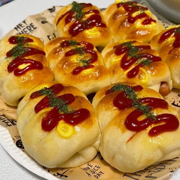 HMで楽々♪ウインナーロール