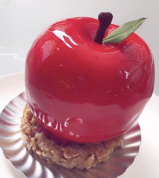 りんご型のケーキ : Baking Daily@TM5