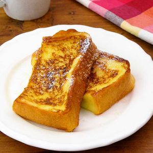 卵なし☆きなこ揚げパン風フレンチトースト