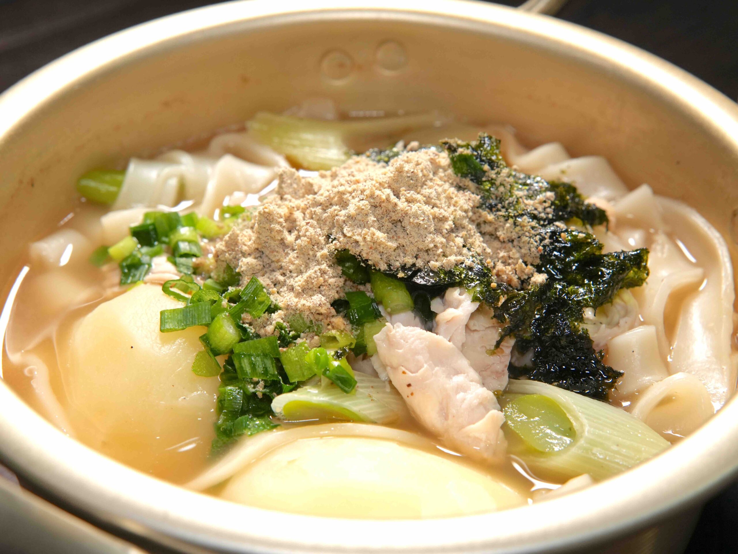 鶏ささみと小松菜と梅干しのさっぱりうどんまるえLife