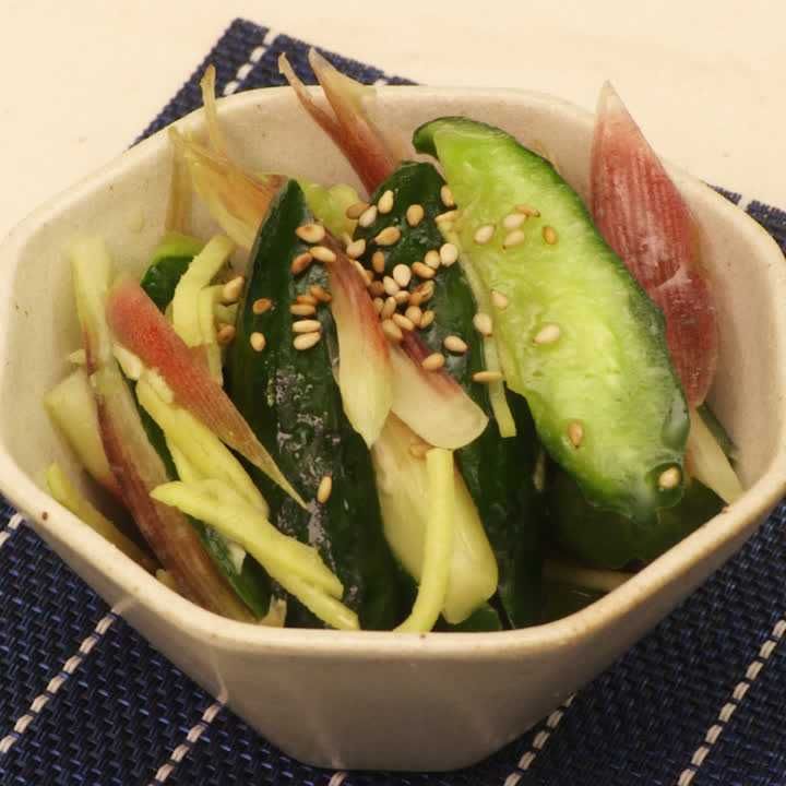 みょうがときゅうりのさっぱりサラダ by こまつな75クックパッド簡単おいしいみんなのレシピが392万品