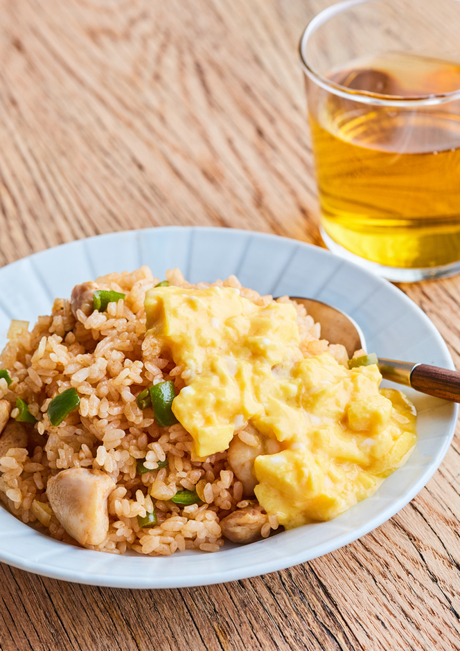 おうちカフェ☆基本のオムライス