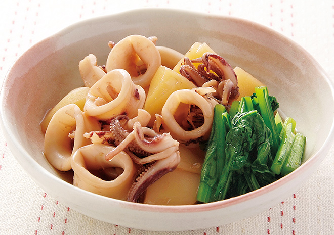 いかとじゃがいもの煮物 160101 コープクッキング - 生活協同組合コープこうべ