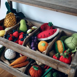 フェルトのおままごと 〜加茂茄子と秋茄子〜 : YUKKESCRAP