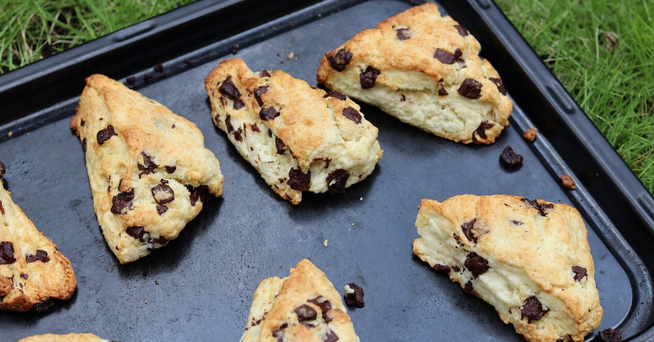 材料4つ！スタバ風♡お手軽チョコスコーン HMで簡単