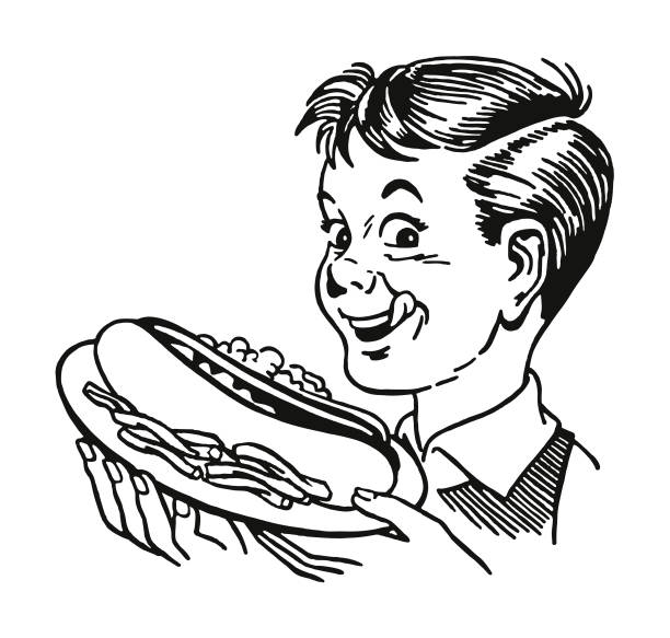 ホットドッグのイラスト商用OKの無料イラスト素材サイト ツカッテ