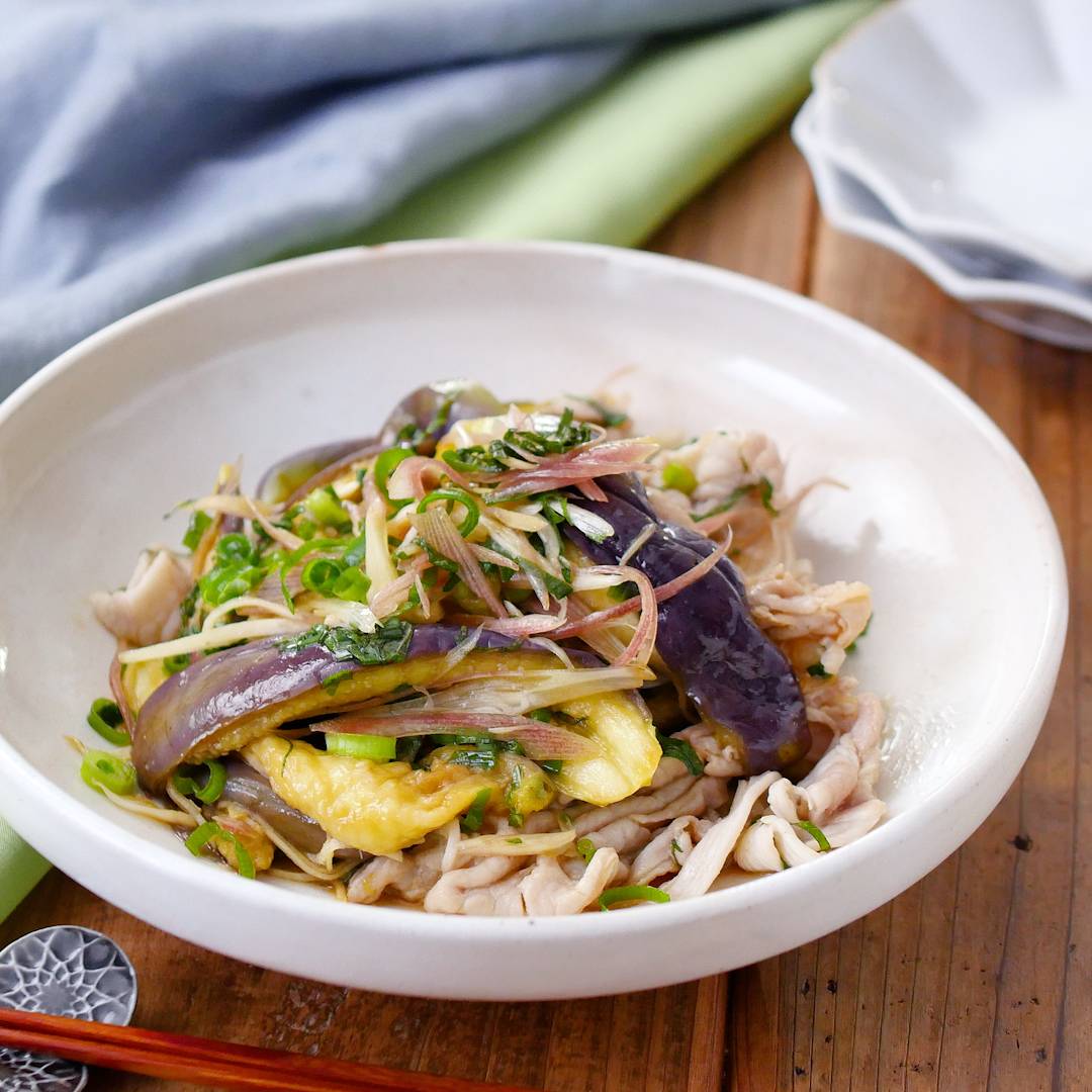 豚肉とナスのみそ炒め