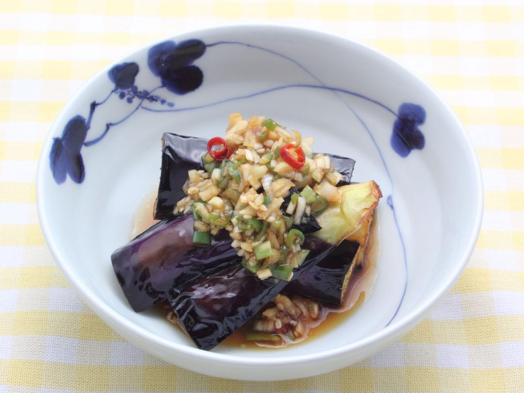 漬け物 ナスのネギとポン酢漬け 管理栄養士:関口絢子のウェルネスキッチンさんのレシピ書き起こし