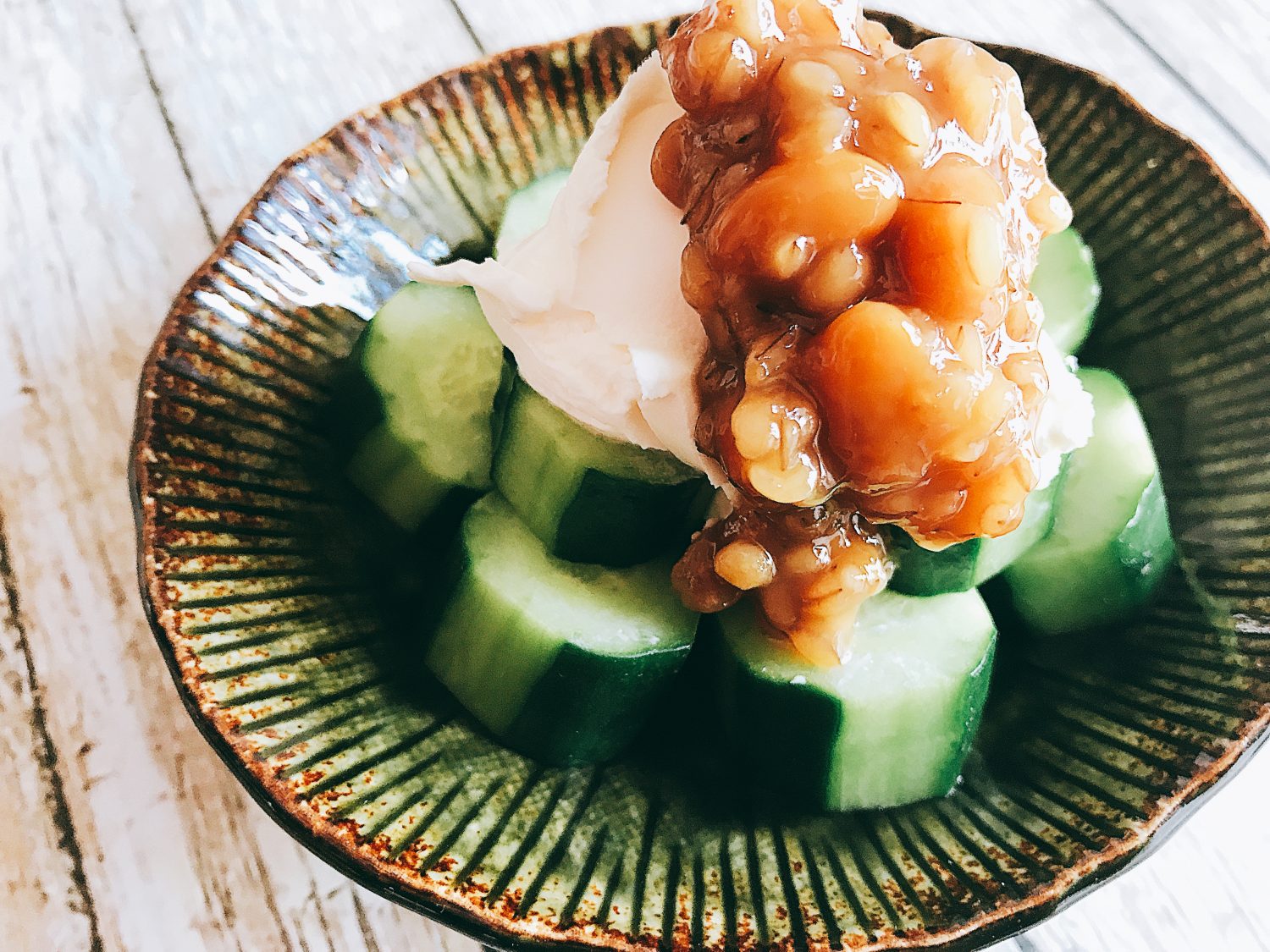 きゅうりの金山寺添え - 一久味噌醸造株式会社