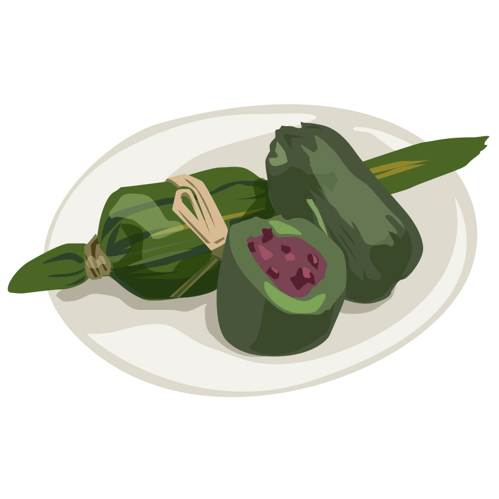 笹団子のイラスト無料のフリー素材 イラストエイト