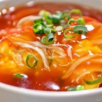 プロが教えるケチャップが決め手の甘酢餡が絶品の天津飯の作り方即席ラーメンアレンジレシピ