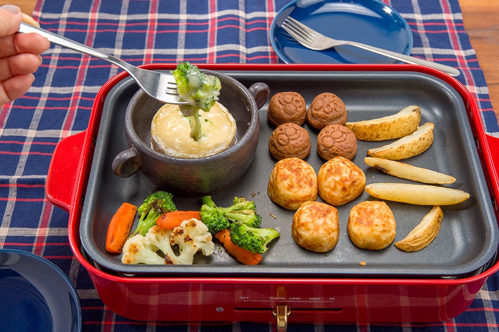 ホットプレートで簡単！チーズフォンデュのレシピミルク鍋を作ろう酪市酪座 ～うしさんからのおすそわけ～ ＪＡタウン 産地直送 通販 お取り寄せ