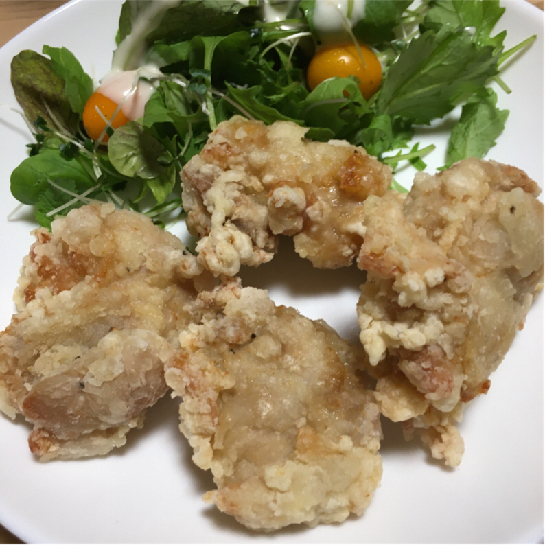 手羽先の塩唐揚げ