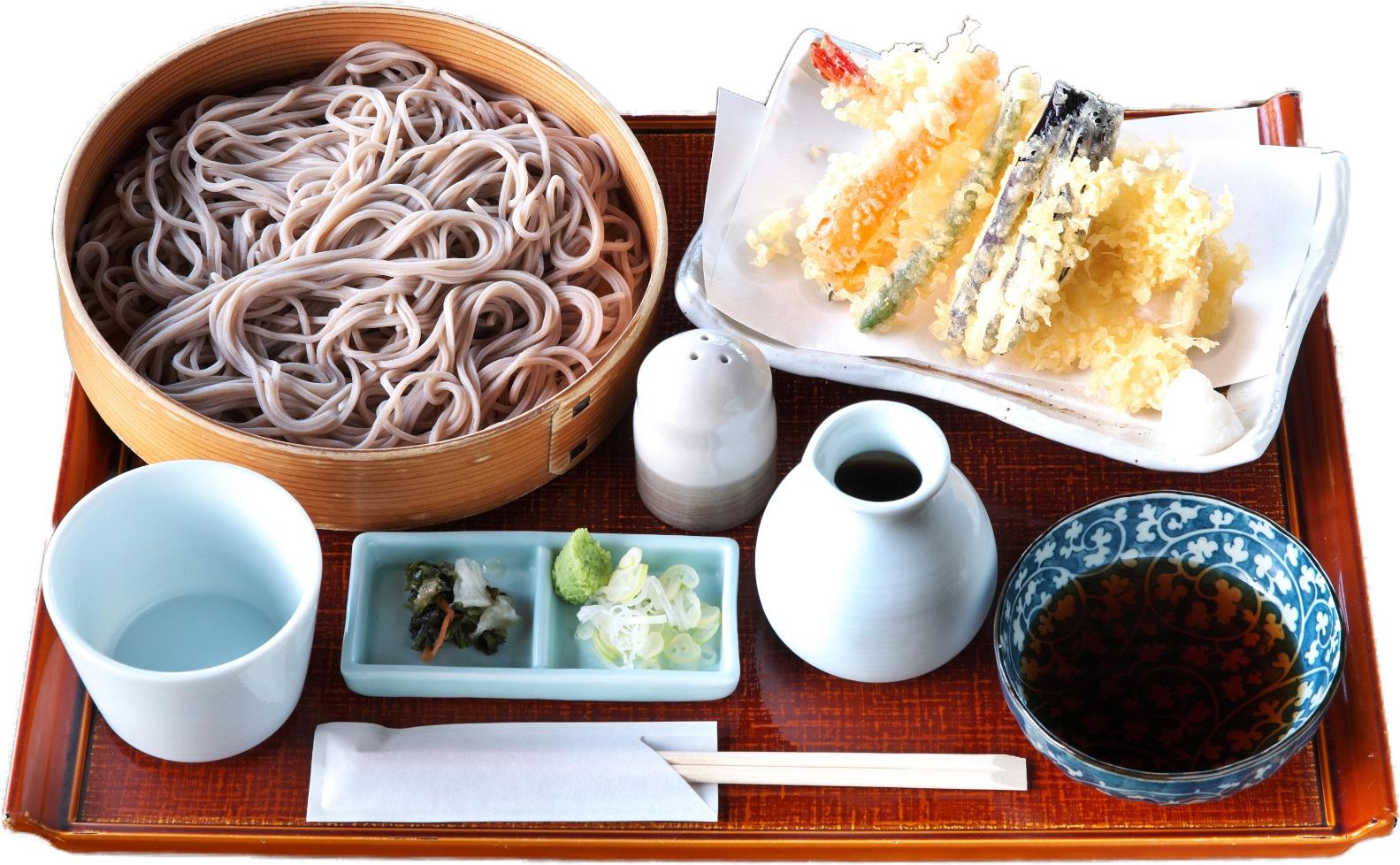 天せいろ」と「カレー南蛮そば」でランチ。 尾張屋 本店：浅草一丁目- モモログ4