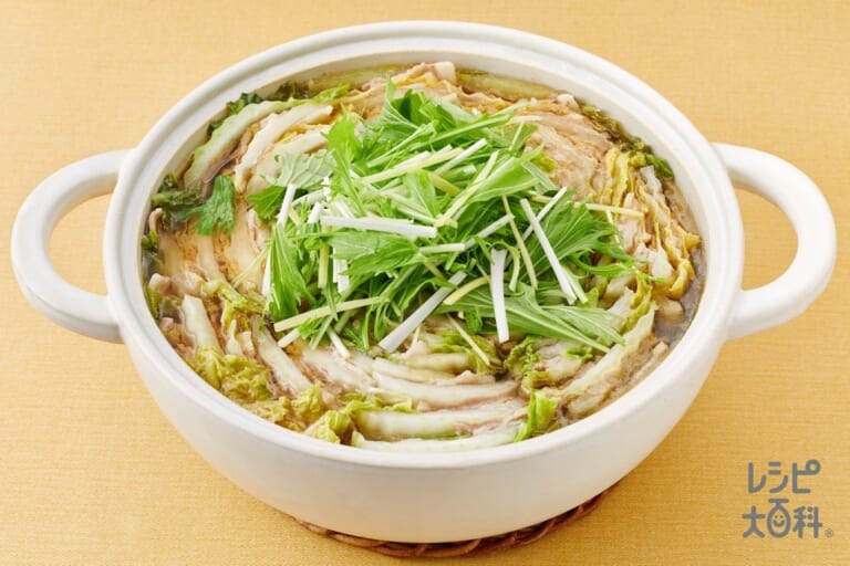 茅乃舎だしで作る白菜と豚バラのミルフィーユ鍋が絶品でした - みんなたのしくすごせたら