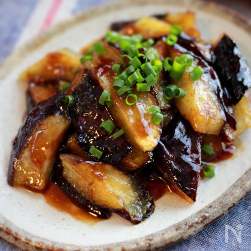 ごはんがすすむ♪ なすと鶏肉の甘酢あん