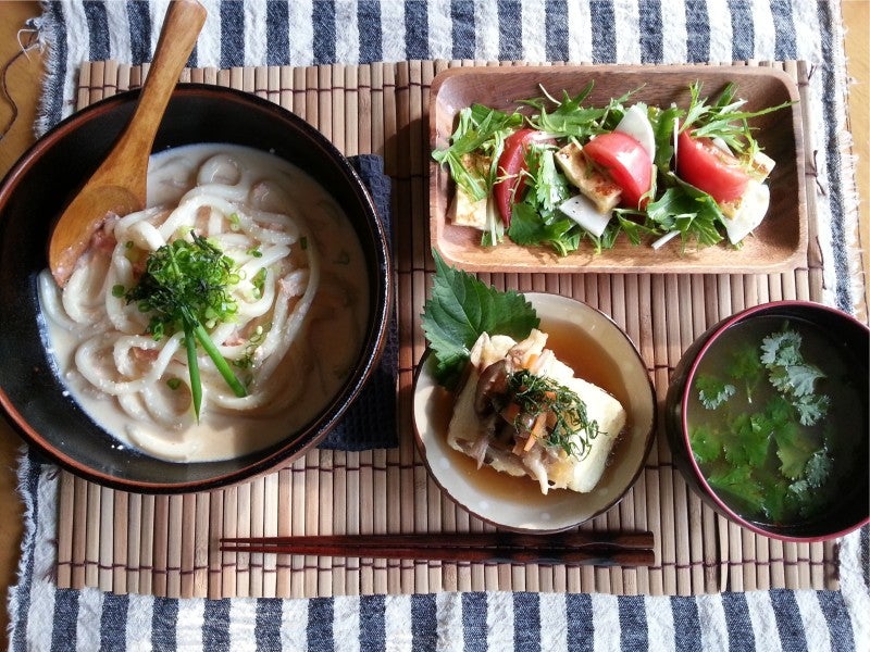 酒粕豆乳クリームうどん by りはく酒造＠島根クックパッド簡単おいしいみんなのレシピが392万品