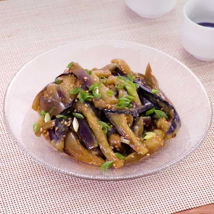 とろとろナスのそうめん