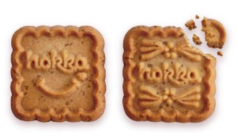 4 12 月 発売 ひとくちサイズでかわいい♪「小さな米蜜ビスケット」hokka ホッカ 北陸製菓株式会社