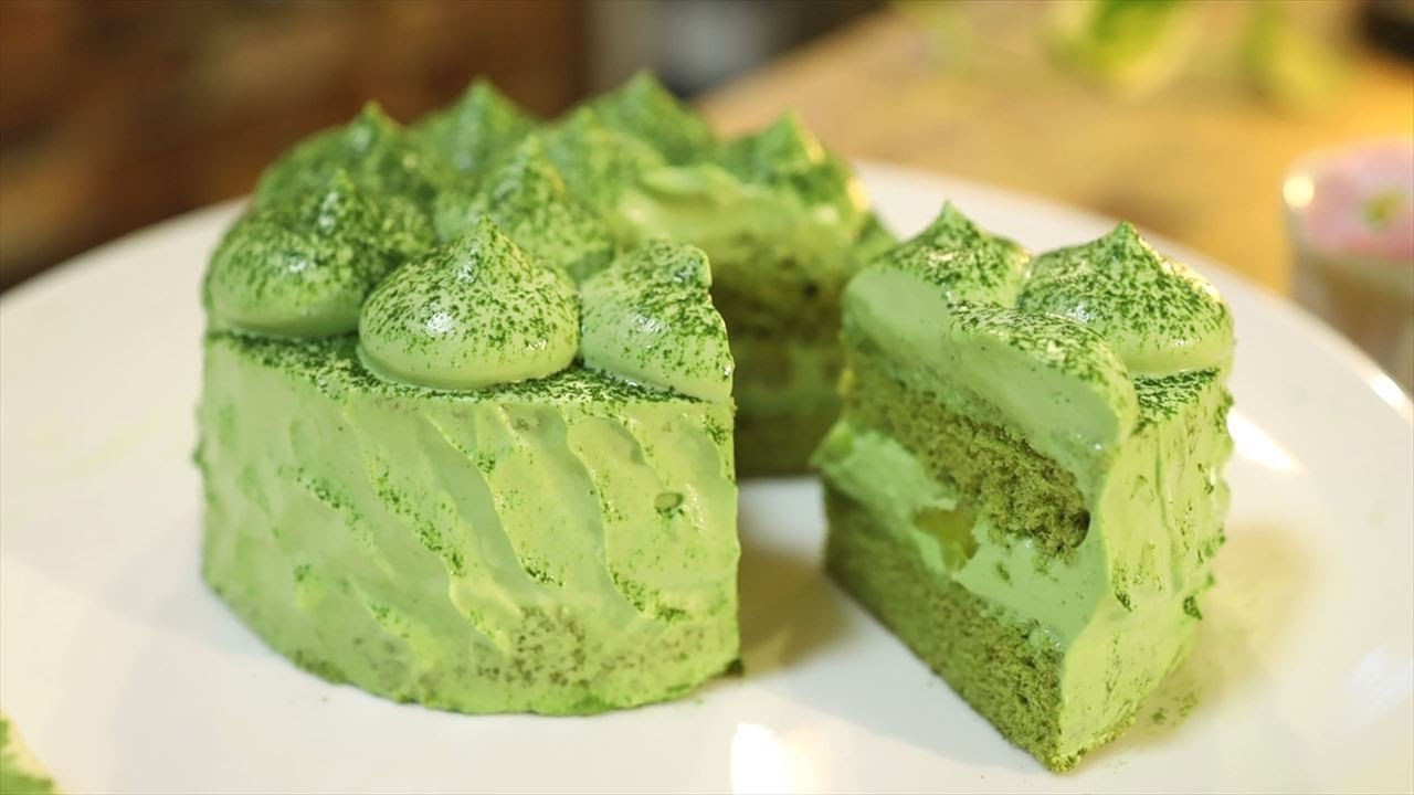 簡単な抹茶ケーキロールの作り方💚