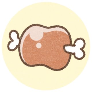 高タンパク質な食べ物のフリーイラスト素材 - 無料のイラスト素材 タダ絵
