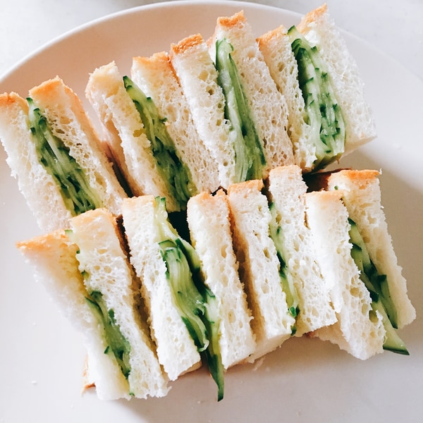 きゅうりのティーサンド