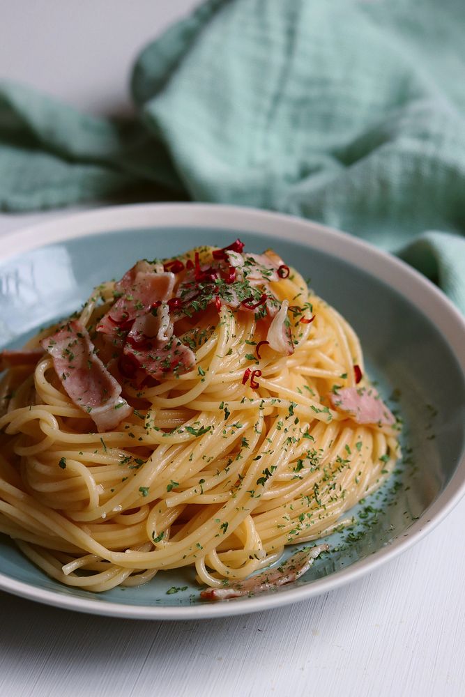 ニンニクチューブで簡単！ペペロンチーノ