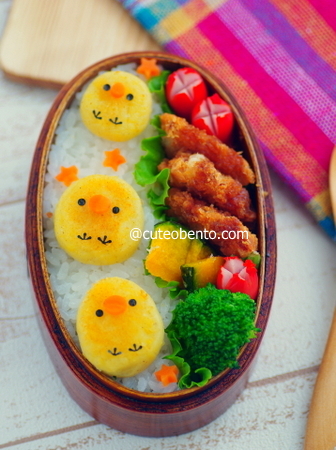 チキンラーメン ひよこちゃんのお弁当*キャラ弁 : momo's obentou*キャラ弁 Powered by ライブドアブログ