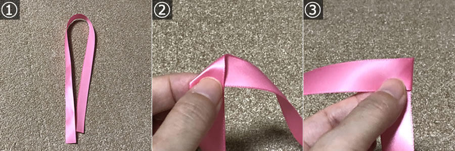 左巻きのリボンローズ 巻きバラ– RIBBON LOVERSリボンラバーズ