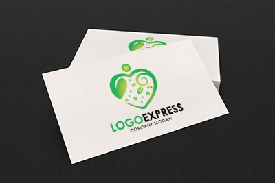 葉のマーク エコロジーイメージのイラスト素材FYI04821606ストックフォトの Qlean Market キュリンマーケット