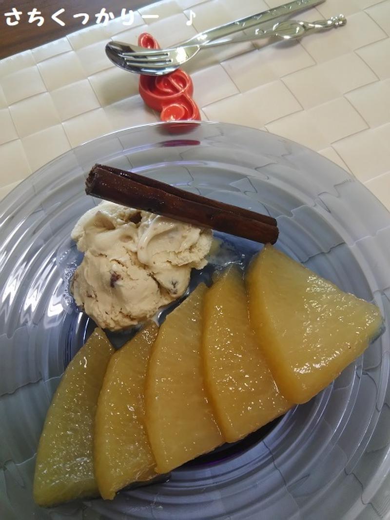 梨のコンポート