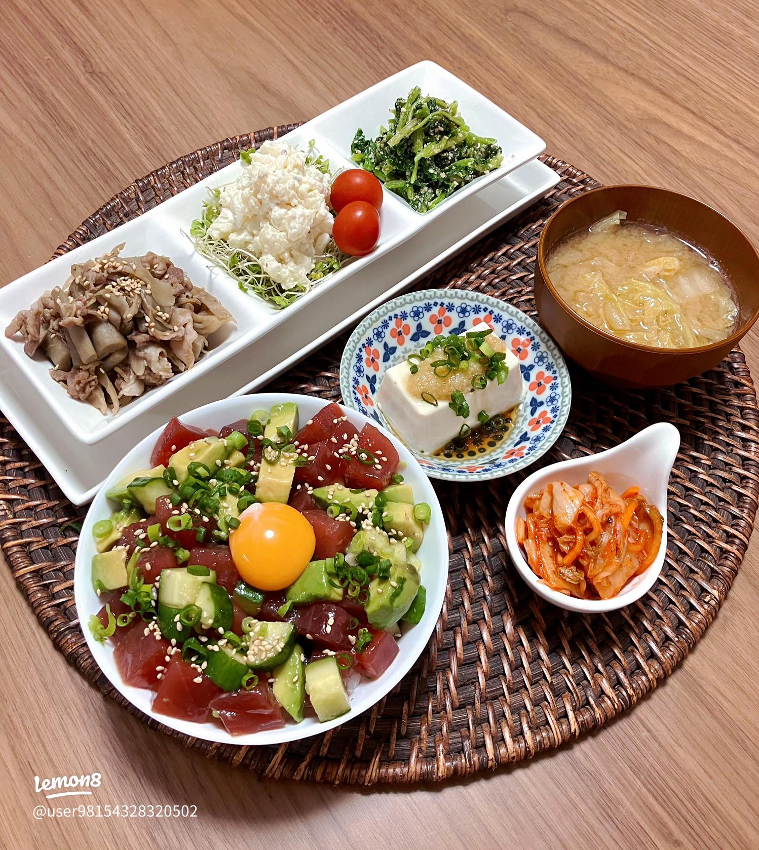 ネギトロ丼 の献立にぴったりのもう一品とは?栄養士厳選の副菜やおかずレシピ30選4yuuu