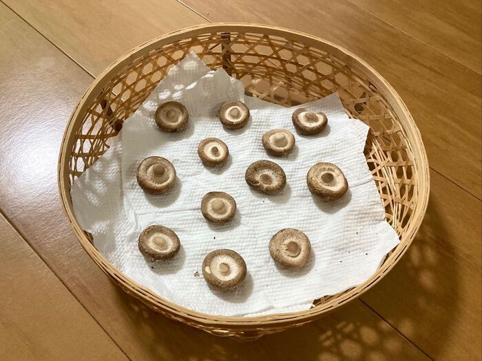 しいたけの軸のマヨ醤油佃煮