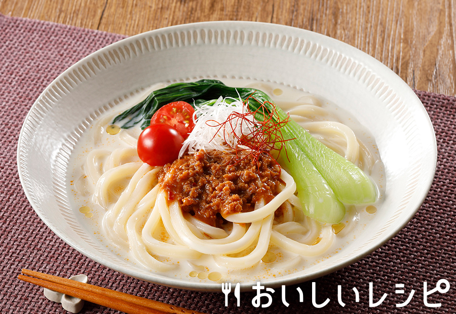 牛乳を使わない坦々麺