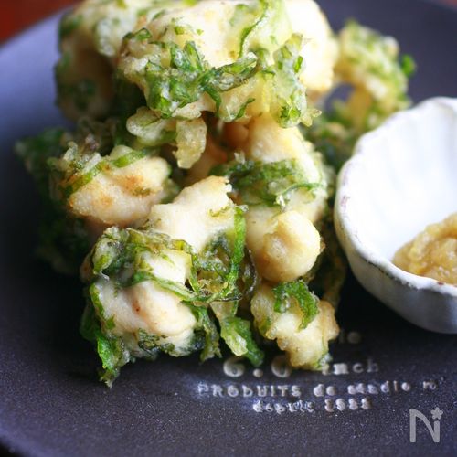 しその実のかき揚げのレシピ・作り方プロに教わるおいしいレシピ オレンジページ.net