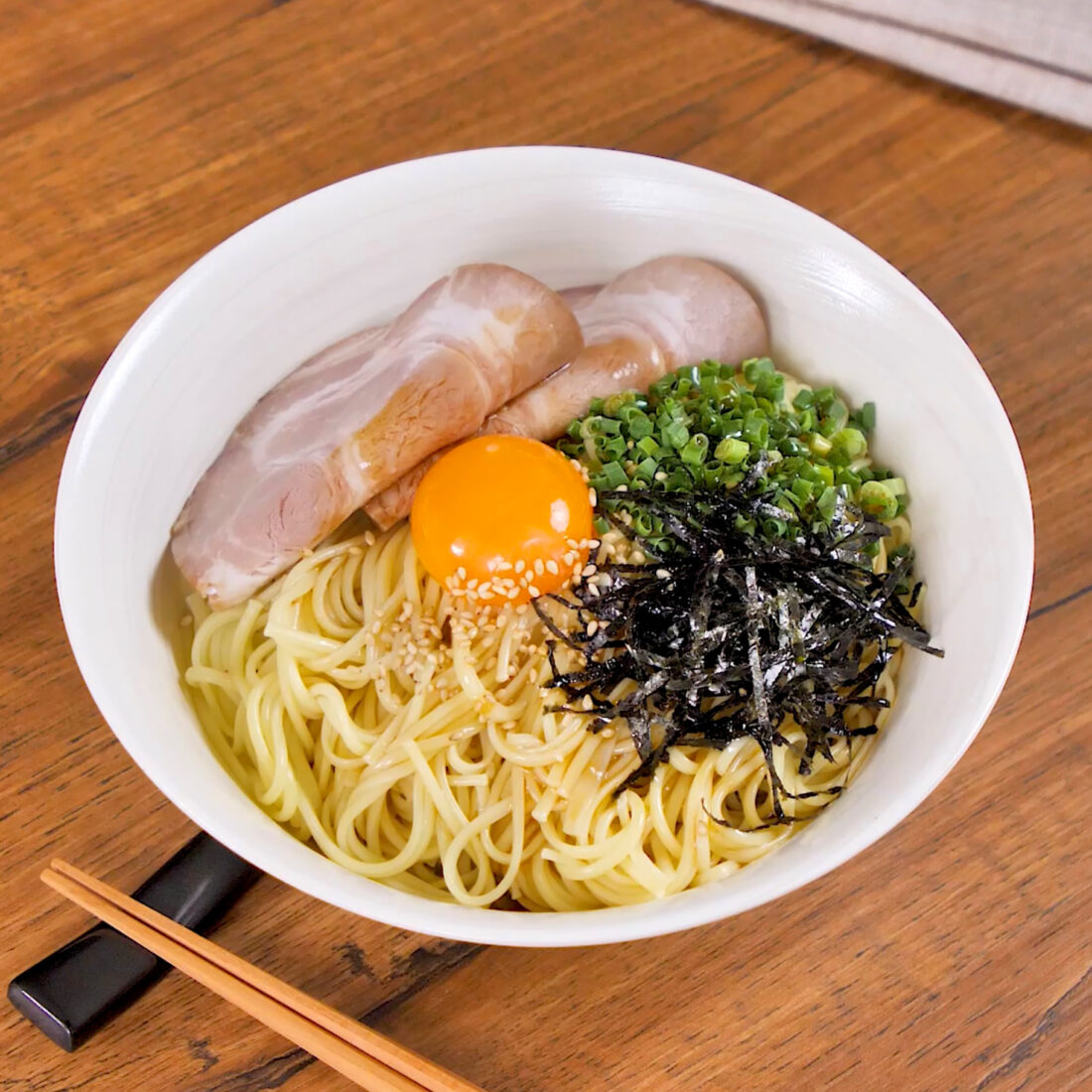 ペヤングごま油アレンジ油そばTikTok