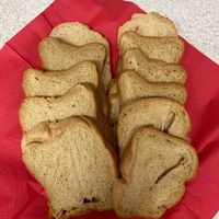 低糖質レシピ クランベリーとチョコのふすま食パンHB編