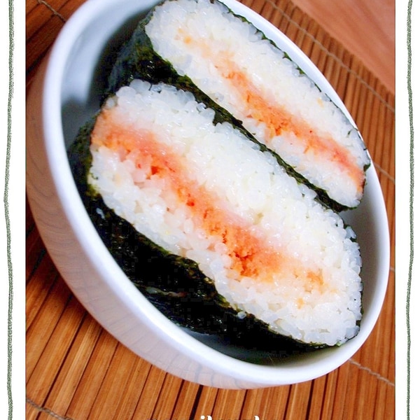 お手軽おにぎらず鮭フレーク＆あげ玉