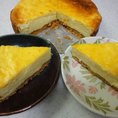 炊飯器で作る♪ ベイクドヨーグルトケーキ