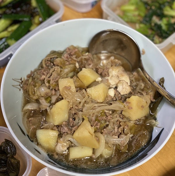 すき焼きの残りはこう使うべし！～麩の卵とじ丼とタイ風しゃぶしゃぶサラダ～ : るぅのおいしいうちごはん Powered by ライブドアブログ