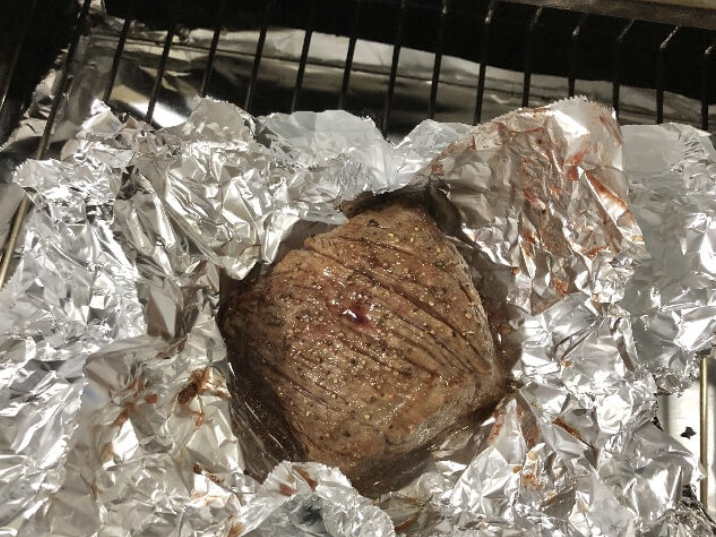 魚焼グリルで簡単はやうま！～ローストビーフ～